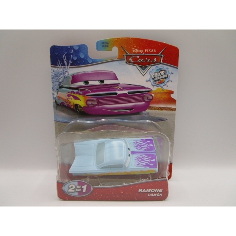 Disney Pixar Cars Color Changers Ramone Purple to Blue Die-Cast Car 1:55 Mattel